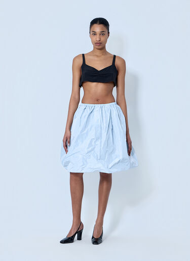 Prada Structured Bralette Top Black pra0264021