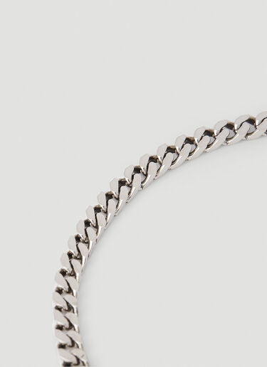 Alexander McQueen Skull Chain Necklace Silver amq0152034