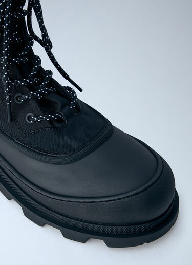 LN-CC® - Moncler: Vera Sheal Ankle Boots - Black Moncler Vera Sheal Ankle Boots Black mon0165002