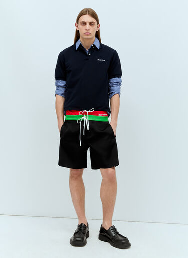 Miu Miu Logo Embroidery Bikini Briefs Red miu0156008