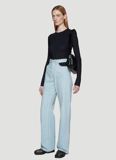 Cut-Out Jeans Maison Margiela Cut-Out Jeans Blue mla0235010