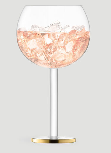 Set of Two Luca Balloon Glasses LSA International Set of Two Luca Balloon Glasses Gold wps0670211