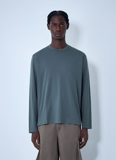 Logo Motif T-Shirt Our Legacy Logo Motif T-Shirt Grey our0162006