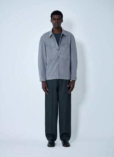 Workwear Overshirt Lemaire Workwear Overshirt Grey lem0162008