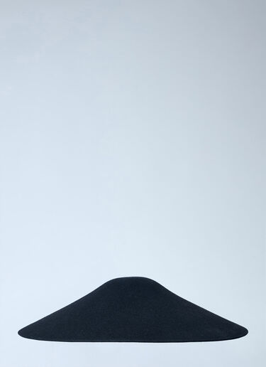 LN-CC® - Jacquemus: Le Grand Confetti Hat - Black Jacquemus Le Grand Confetti Hat Black jac0366005