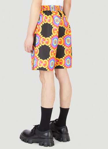 Gucci Aria GG Kaleidoscope Shorts Orange guc0147072