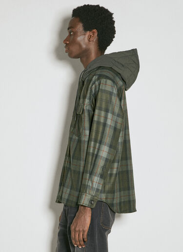 Comme des Garçons Homme Wool Flannel Shirt Green cdh0154010