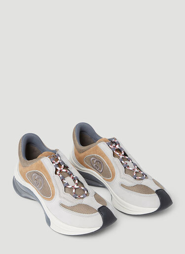 Gucci 가죽 런 스니커즈 아이보리 guc0153074