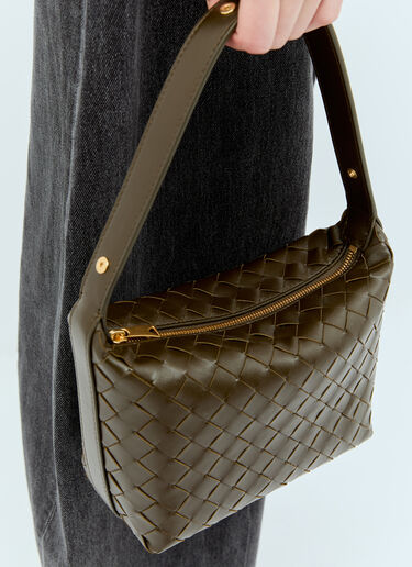 Bottega Veneta 迷你 Wallace 单肩包 棕色 bov0257045