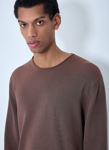 Our Legacy Rigid Popover Sweater Brown our0164028