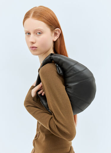 Lemaire Mini Fortune Croissant Handbag Black lem0258042