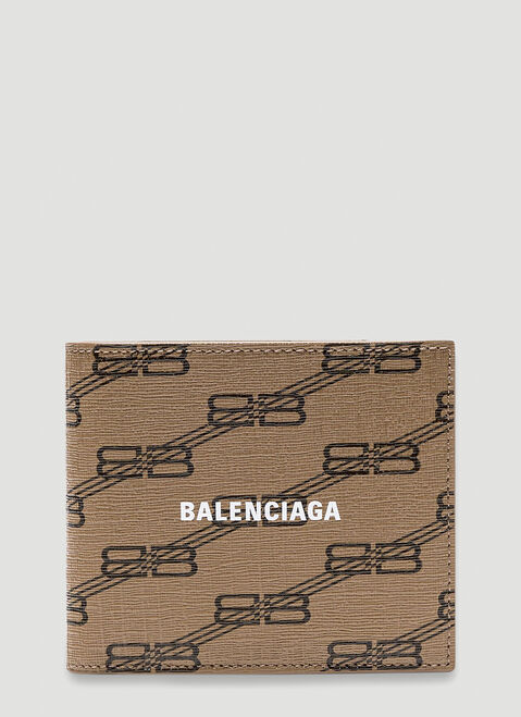 Maison Margiela Logo Bifold Wallet White mla0151044