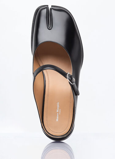 Maison Margiela Tabi Mary-Jane Mules Black mla0158011