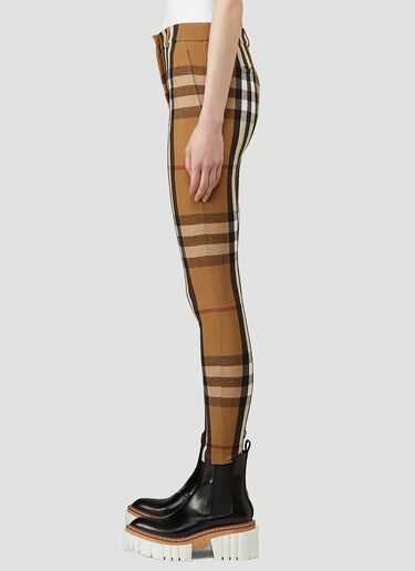 Burberry House-Check Jodhpur Pants Brown bur0242003