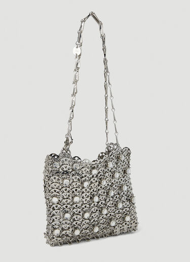 Rabanne 1969 Strass Shoulder Bag Silver pac0251018