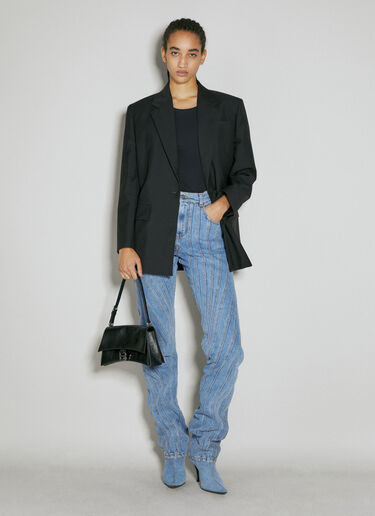 クラッシュ スモール スリングショルダーバッグ Balenciaga クラッシュ スモール スリングショルダーバッグ ブラック bal0254073
