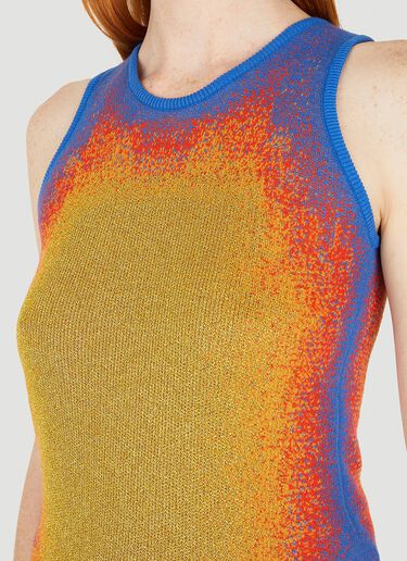 Y/Project Gradient Knit Tank Top Orange ypr0349008