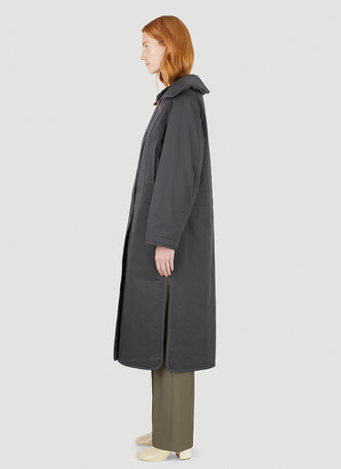 Lemaire 양면 밀리터리 스타일 코트 블랙 lem0246001
