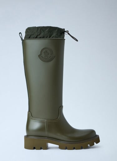Moncler Kickstream High Rain Boots Green mon0265114