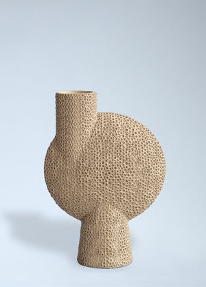 101 Copenhagen Textured Ceramic Vase Beige wps0692311