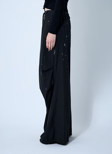 MM6 Maison Margiela Painter Pants Black mmm0260003