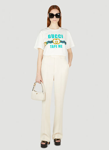 Gucci Tailored Pants White guc0252066