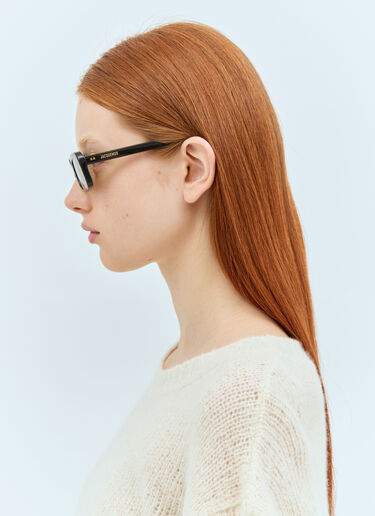Jacquemus Les Lunettes Azzuro Sunglasses Black jas0258004