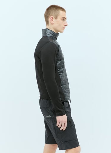 Moncler Grenoble 衬垫拉链开衫 黑色 mog0155004