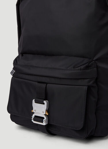 1017 ALYX 9SM Rollercoaster Buckle Backpack Black aly0151006
