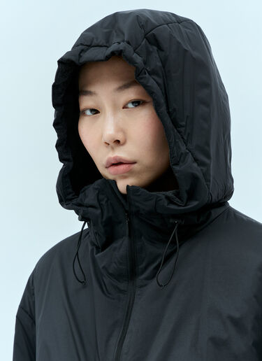 The Row Althena Padded Jacket Black row0253030