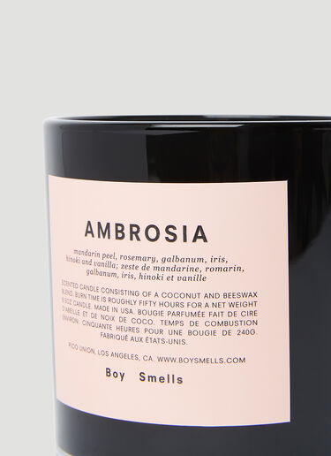 Boy Smells Ambrosia Candle Black bys0354001