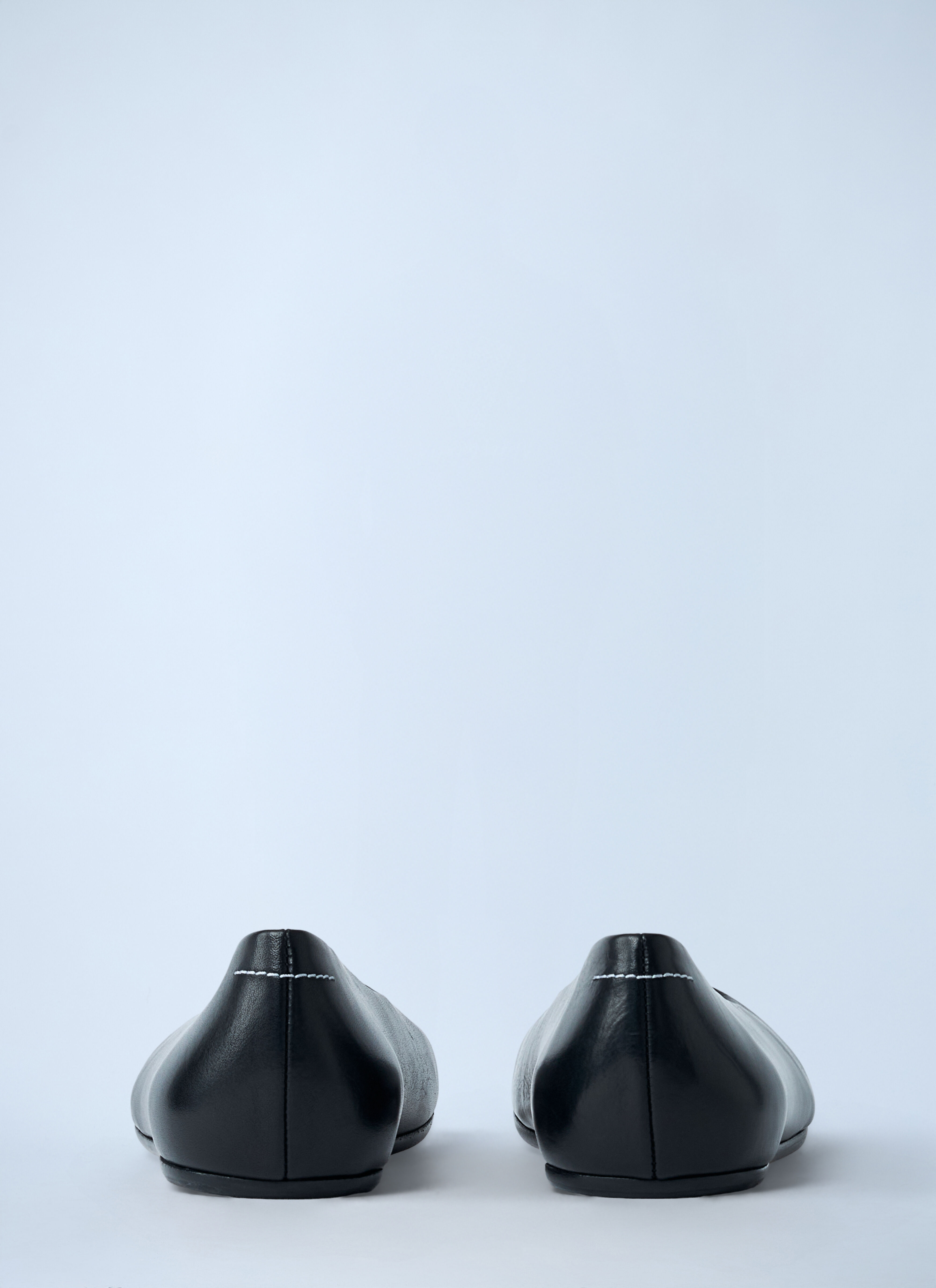 MM6 Maison Margiela Women's' Ballerina Flats in Black | LN-CC®