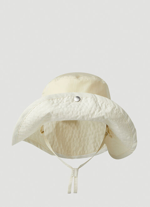 Jil Sander+ Parachute Wide Brim Hat White jsp0156005