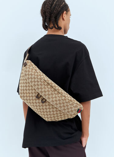 Gucci 大号 GG 腰包 米色 guc0158025