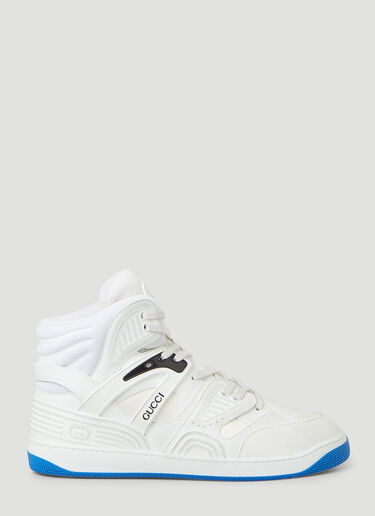 Gucci Basket Sneakers White guc0145021