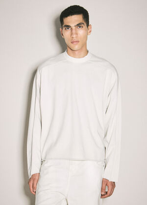 Gallery Dept. Heavy Long Sleeve T-Shirt Yellow gdp0158001