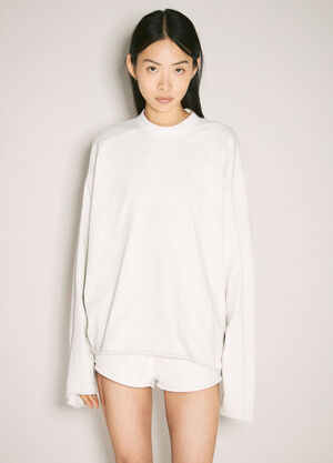 Burberry Heavy Long Sleeve T-Shirt Black bur0257001