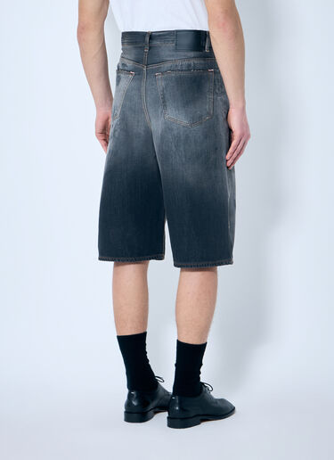 Acne Studios Distressed Denim Shorts Black acn0159008