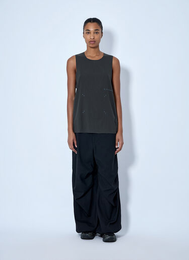 LN-CC® - On x PAF: Zero Singlet Tank Top - Grey On x PAF Zero Singlet Tank Top Grey onr0365002