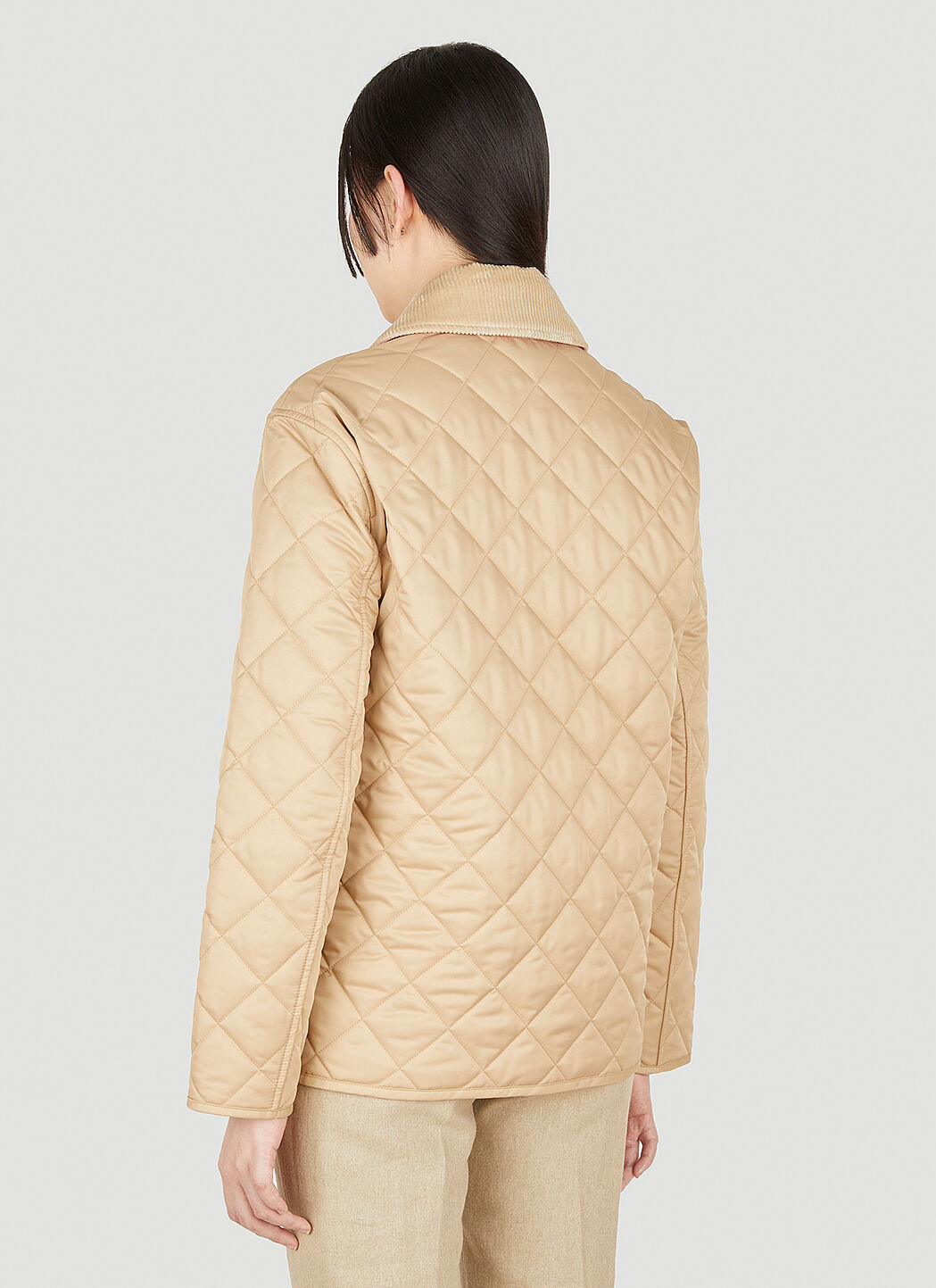 Burberry frankby quilted jacket canvas hotsell