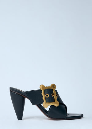 Vivienne Westwood Belt Mule Heels Blue vvw0259039