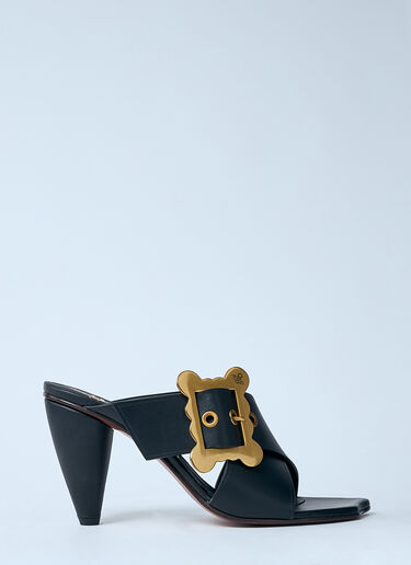 Vivienne Westwood 束带穆勒高跟鞋 黑色 vvw0260013