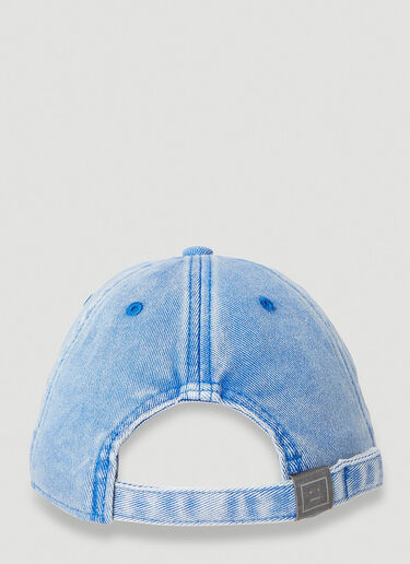페이스 패치 베이스볼 캡 Acne Studios 페이스 패치 베이스볼 캡 블루 acn0353015