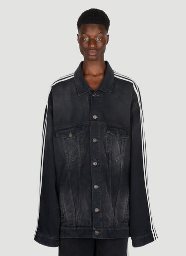 Balenciaga x adidas Denim Jacket Black axb0151008
