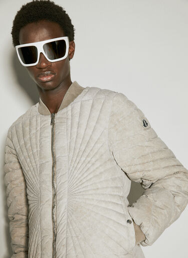 Moncler + Rick Owens Radiance Down Flight Jacket Beige mcs0355004