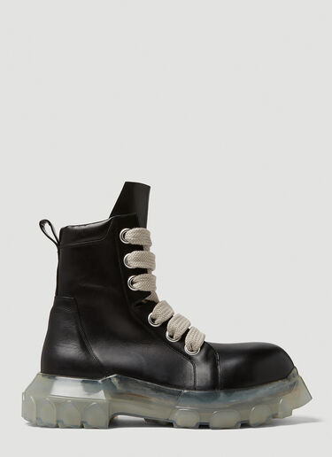 Rick Owens Beatle 系带靴 黑色 ric0147025