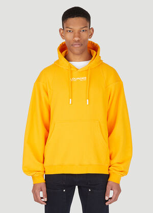 Lourdes Logo Hooded Sweatshirt Orange lou0346002