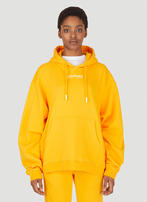 Balenciaga Logo Hooded Sweatshirt Pink bal0253010