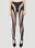 Mugler 컷아웃 일루전 레깅스 블랙 mug0251005