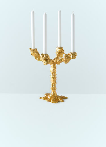 POLSPOTTEN Drip Candleholder Gold wps0691430